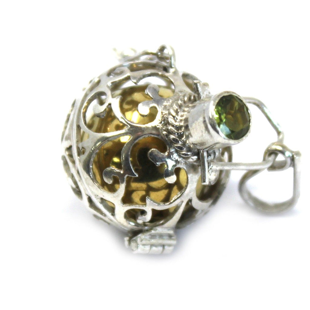 Silver Angel Bell - Romance - 18mm 925 Bells