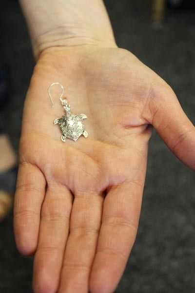 Silver Earrings - Lizards 925 Animal