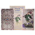 Silver Foil Waite Tarot Card Set - with booklet Cards & Reading Cloths