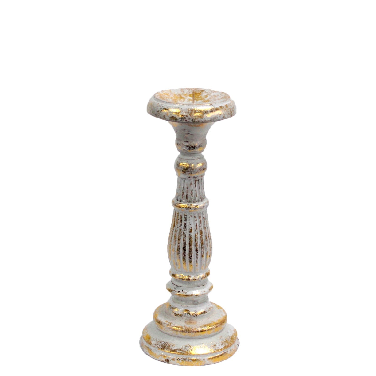 Small Candle Stand - White Gold From Witch, Please!