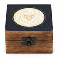 Small Enamelled Box - Aries Ceramic Glazed Wooden Boxes