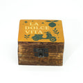 Small Enamelled Box - La Dolce Vita Ceramic Glazed Wooden Boxes