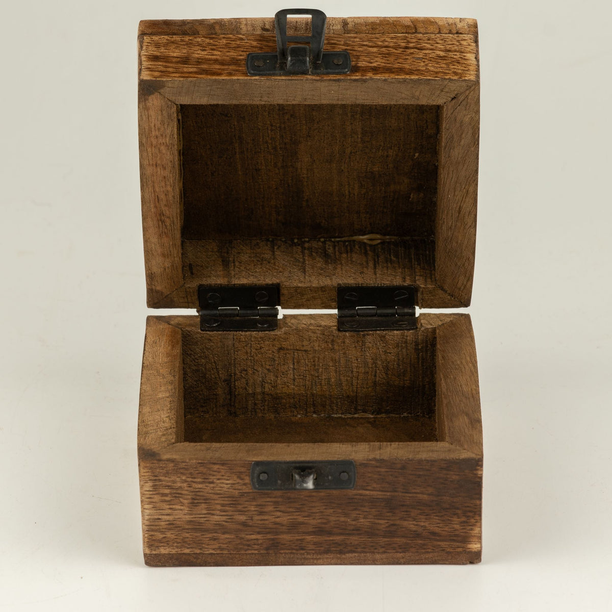 Small Enamelled Box - Leo Ceramic Glazed Wooden Boxes