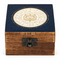 Small Enamelled Box - Leo Ceramic Glazed Wooden Boxes