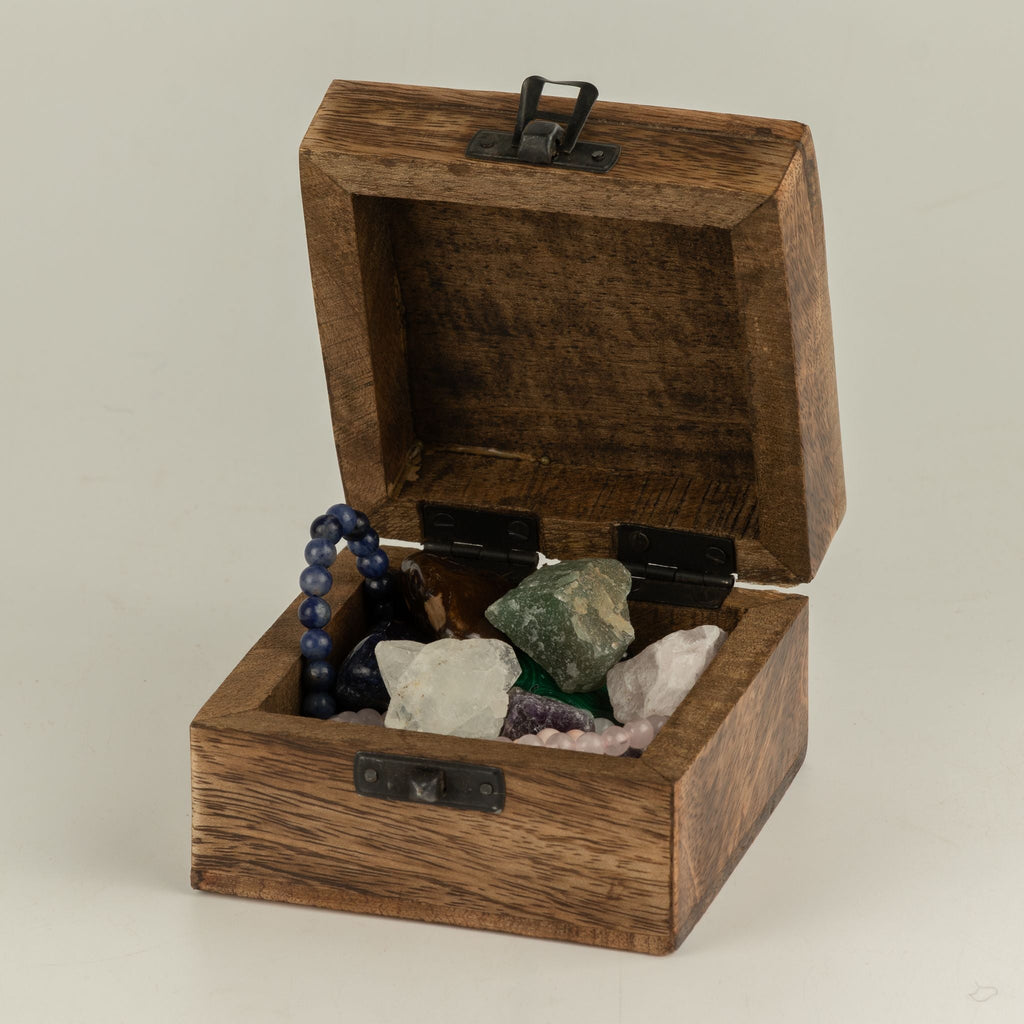 Small Enamelled Box - Sagittarius Ceramic Glazed Wooden Boxes
