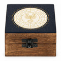 Small Enamelled Box - Scorpio Ceramic Glazed Wooden Boxes