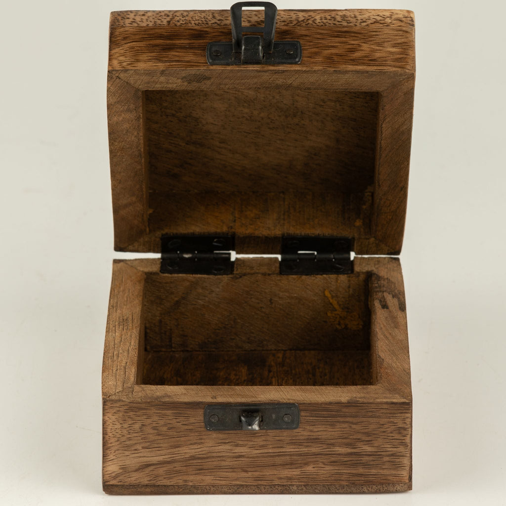 Small Enamelled Box - Scorpio Ceramic Glazed Wooden Boxes