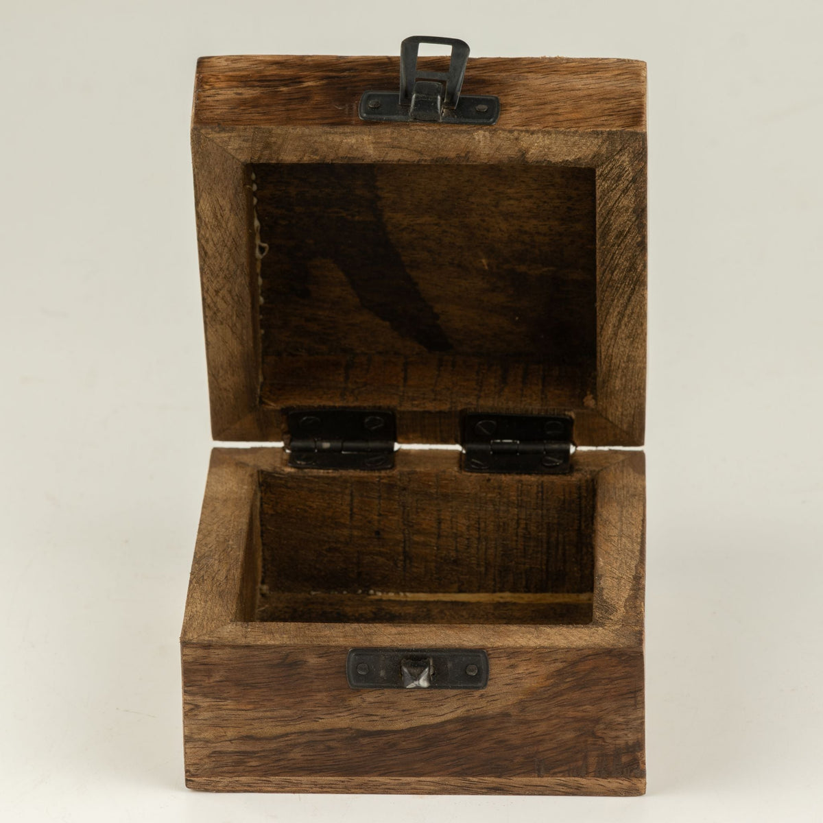Small Enamelled Box - Taurus Ceramic Glazed Wooden Boxes