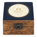 Small Enamelled Box - Virgo Ceramic Glazed Wooden Boxes