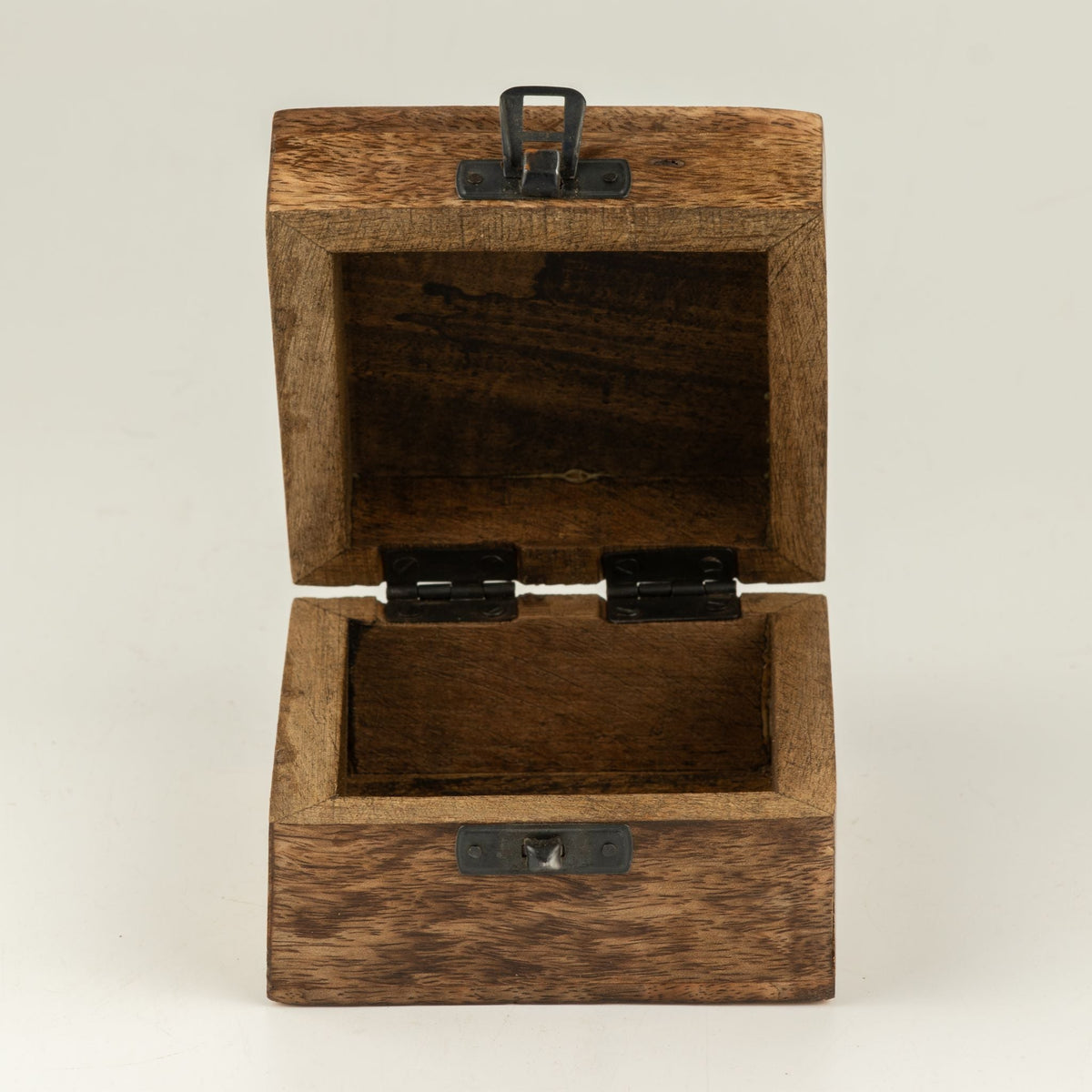 Small Enamelled Box - Virgo Ceramic Glazed Wooden Boxes