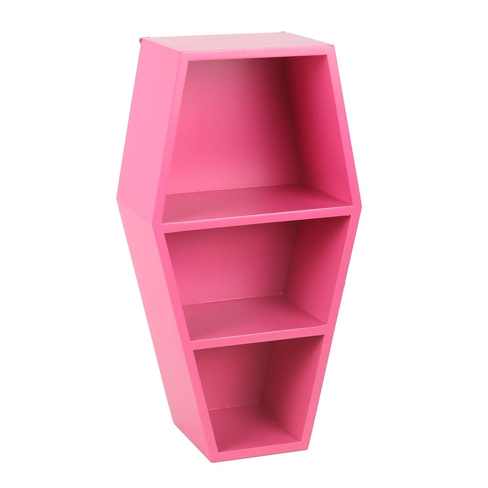 Small Hot Pink Coffin Shelf