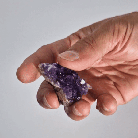 Small Natural High Grade Amethyst Cluster (approx 3-8cm) From Witch, Please!