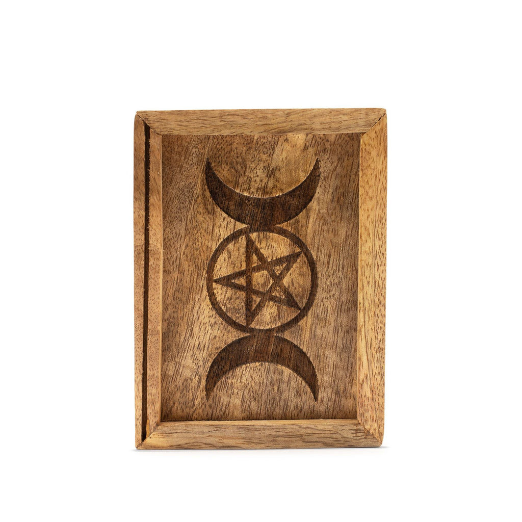 Small Tarot Box with Card Holder Storage & Reading Boxes