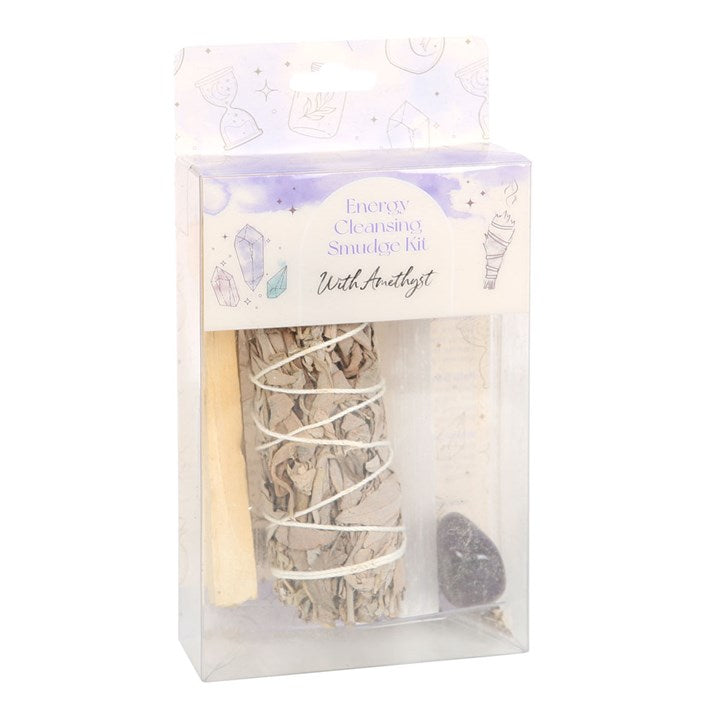 Smudge Kit with Amethyst Crystal From Witch, Please!