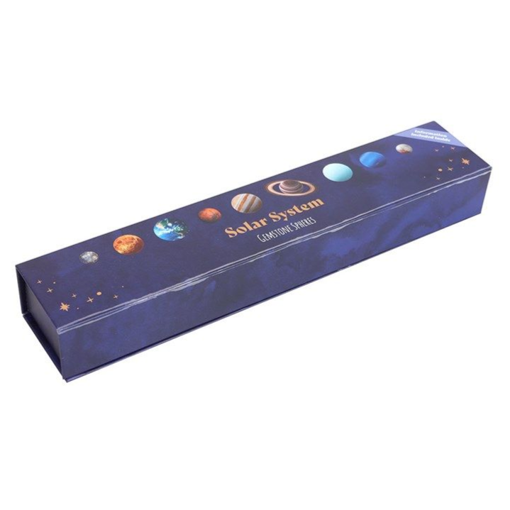 Solar System Gemstone Crystal Sphere Set - Gemstone Set