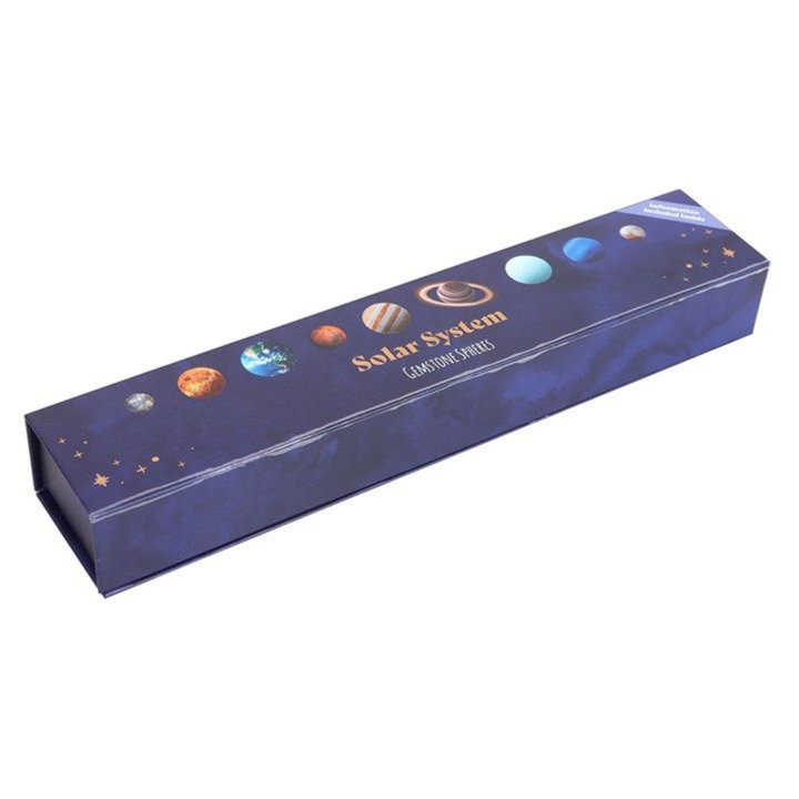 Solar System Gemstone Crystal Sphere Set - Gemstone Set