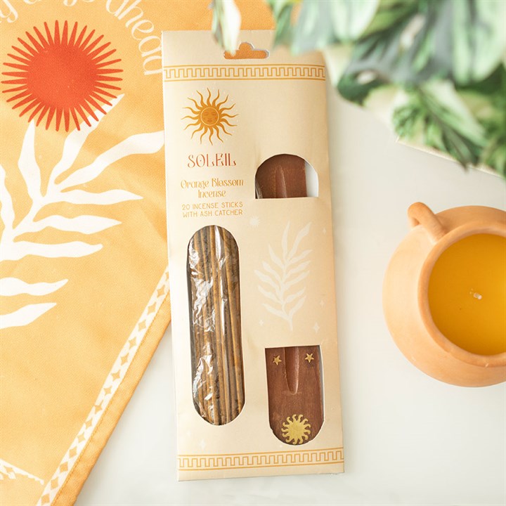 Soleil Orange Blossom Incense Stick Gift Set at Witch, Please!.