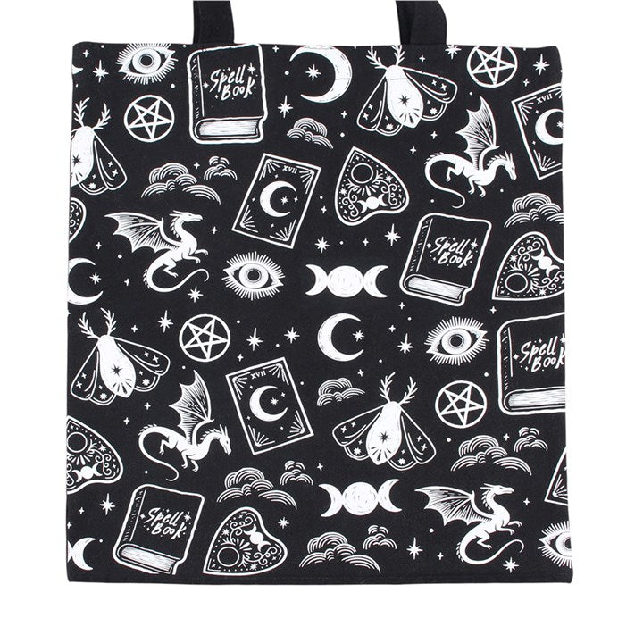 Spellbound Secrets Print Tote Bag