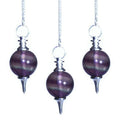 Sphere Pendulums - Purple Fluorite From Witch, Please!