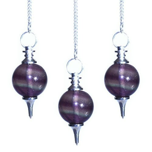 Sphere Pendulums - Purple Fluorite From Witch, Please!