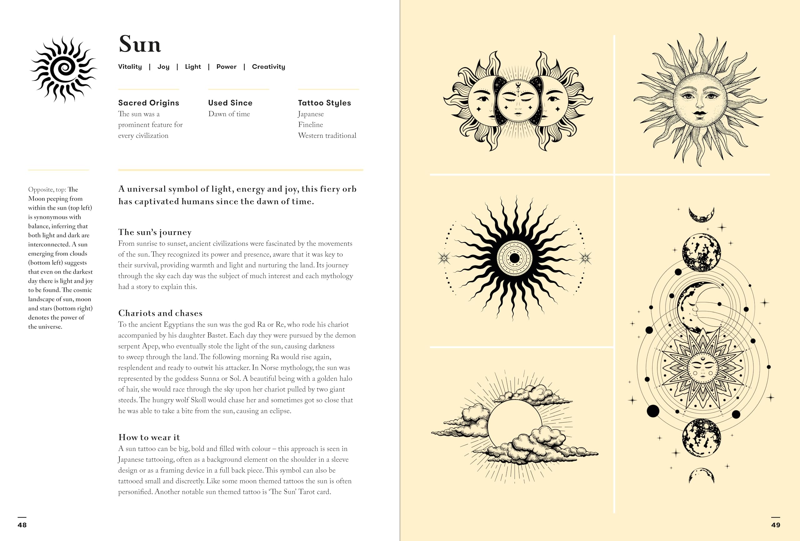 Spiritual Tattoo Symbols : A Directory of Sacred Symbols and their Meanings