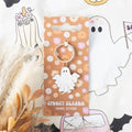 Spooky Season Groovy Ghost Keyring