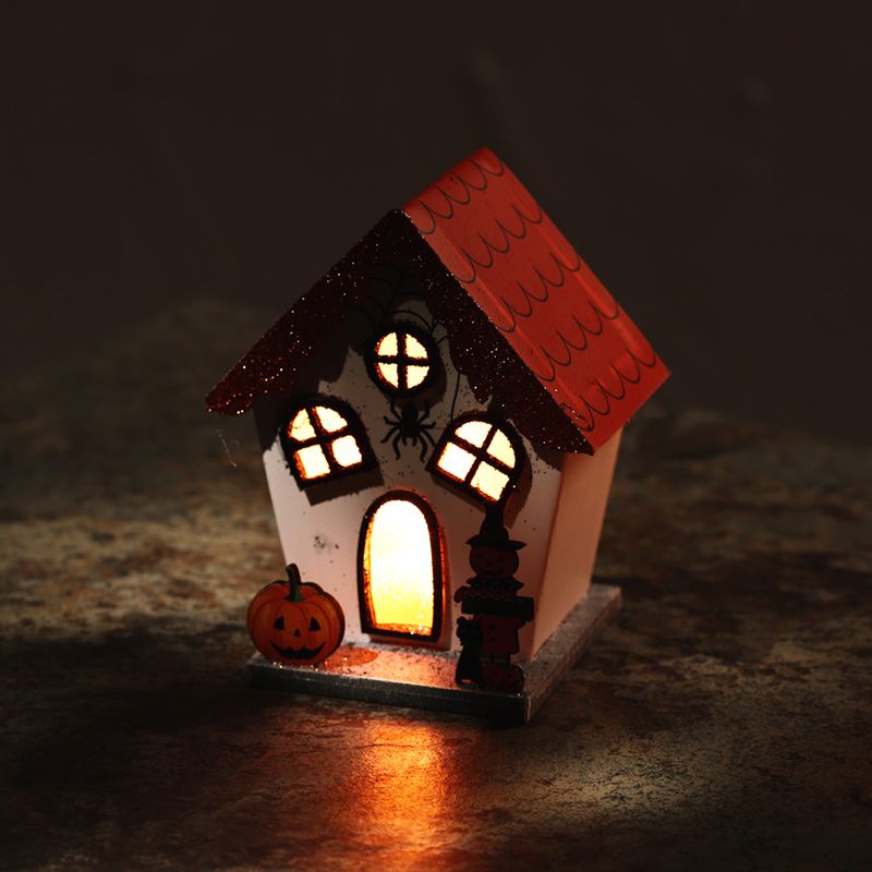 Spooky Spider Pumpkin House Halloween LED Decoration From Witch, Please!