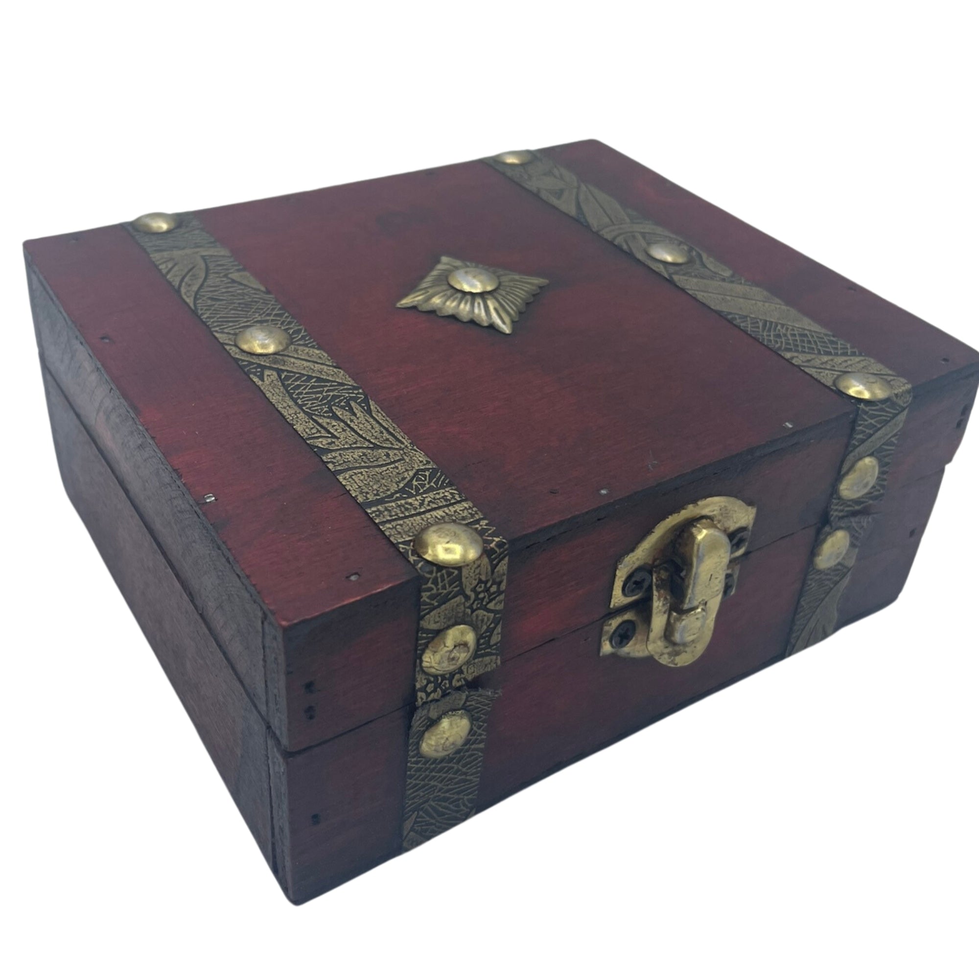 Square Tea Chest - Tan From Witch, Please!