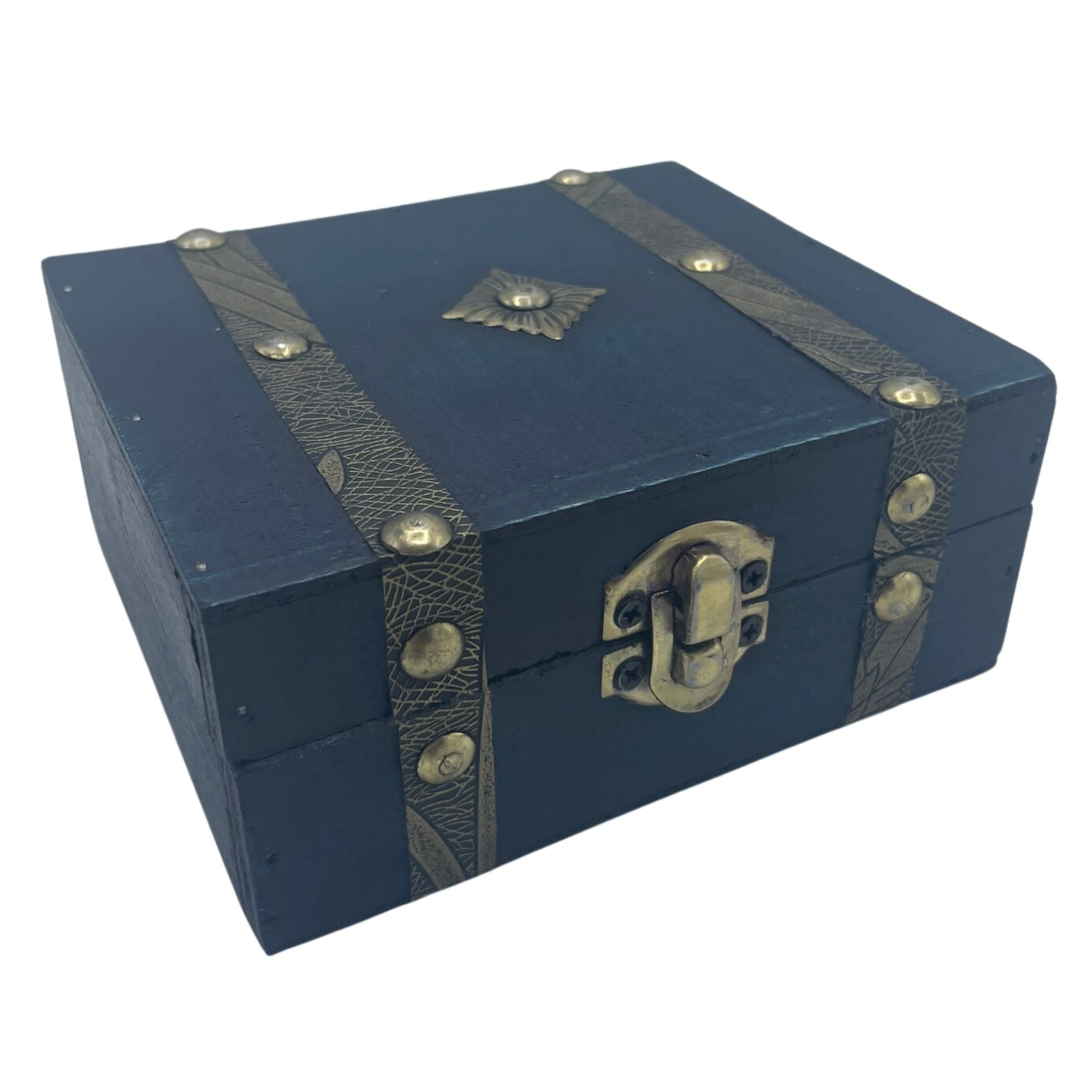 Square Tea Chest - Teal From Witch, Please!