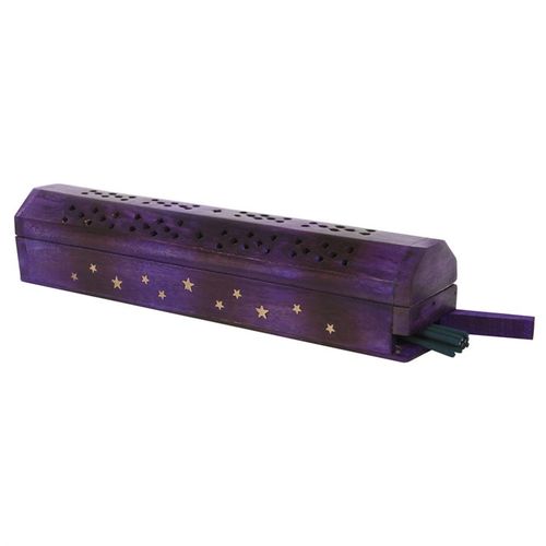 Star Wooden Bergamot Incense Box Set From Witch, Please!