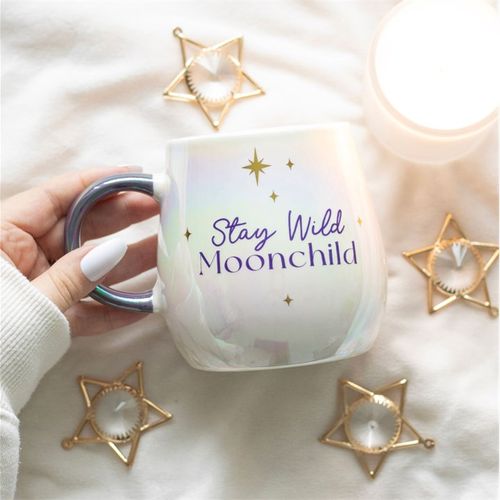 Stay Wild Moon Child Rounded Mug at Witch, Please!.