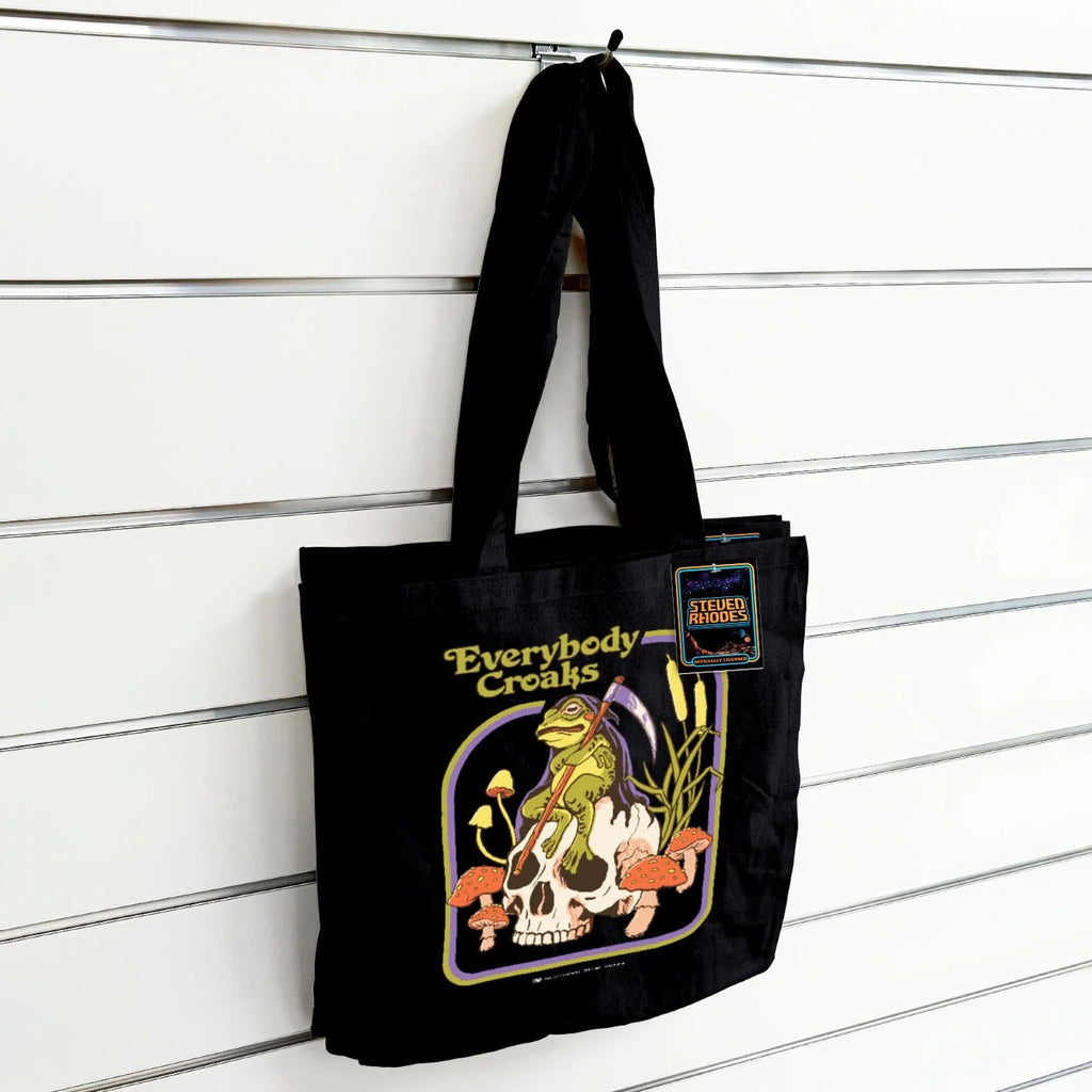 Steven Rhodes (Everybody Croaks) Black Tote Bag General merchandise