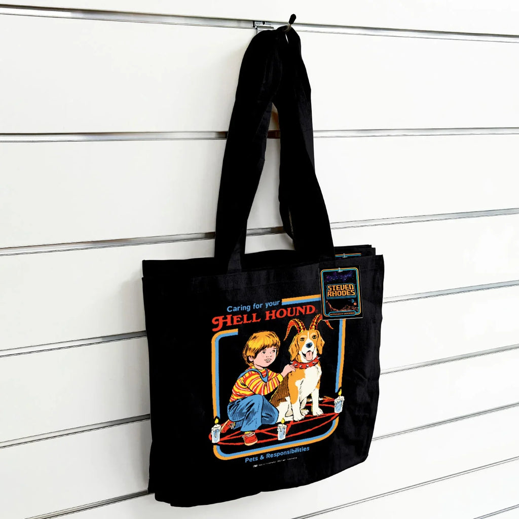 Steven Rhodes (Hell Hound) Black Tote Bag
