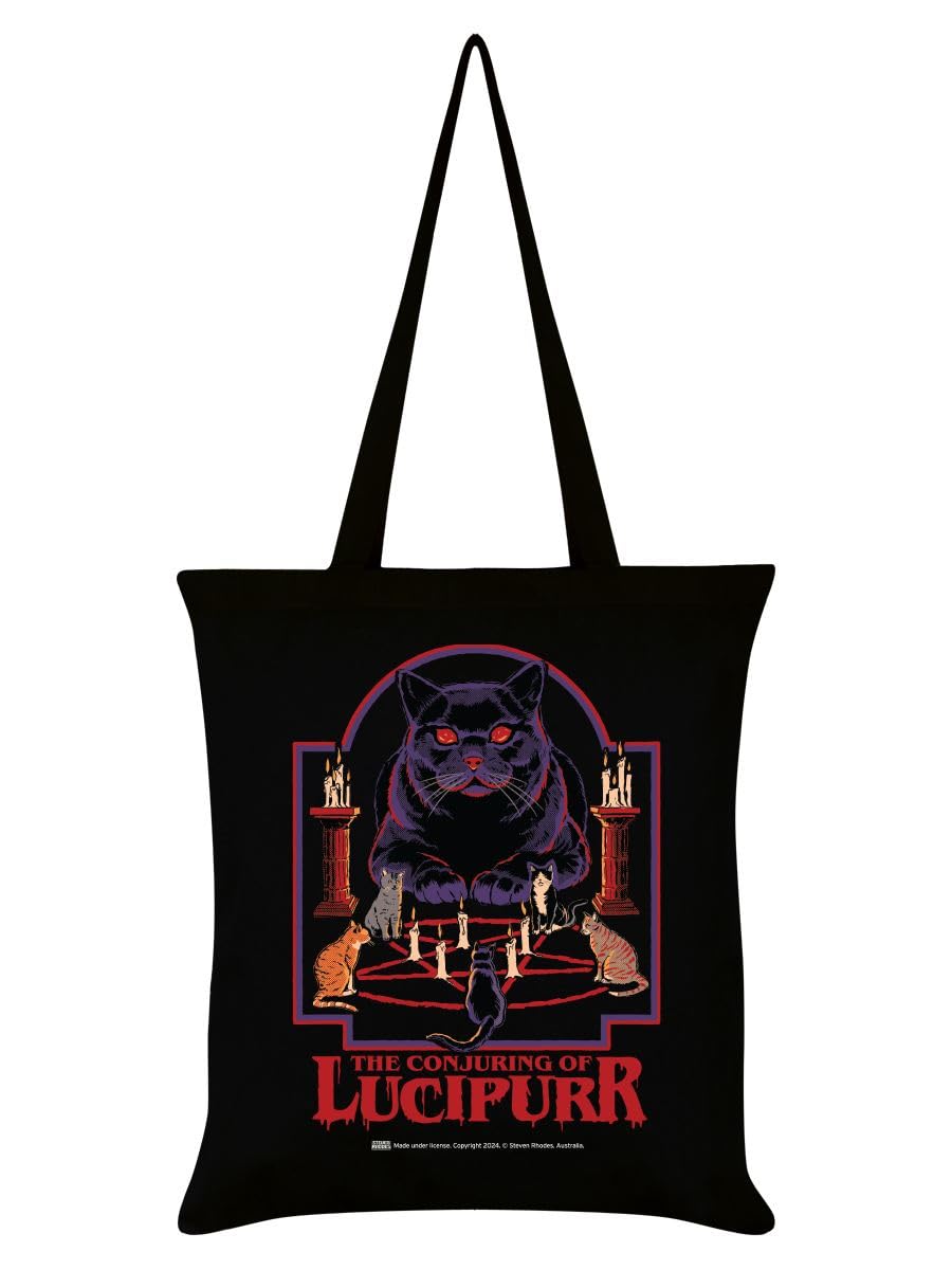 Steven Rhodes (Lucipurr) Black Tote Bag
