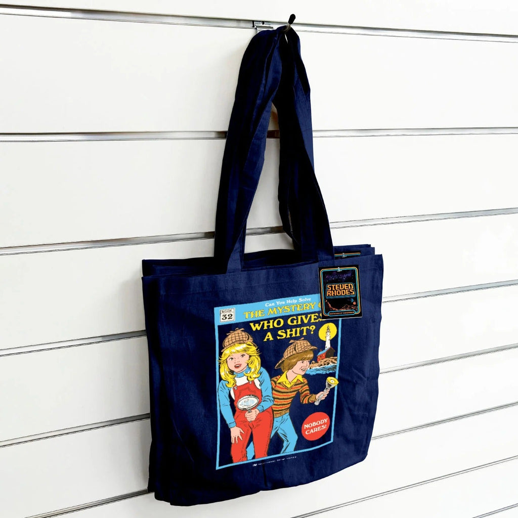 Steven Rhodes (The Mystery) French Navy Tote Bag Bags