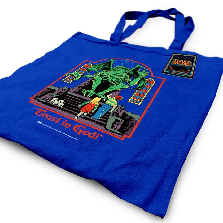 Steven Rhodes (Video Games Rot Your Brain) Bright Royal Tote Bag Bags