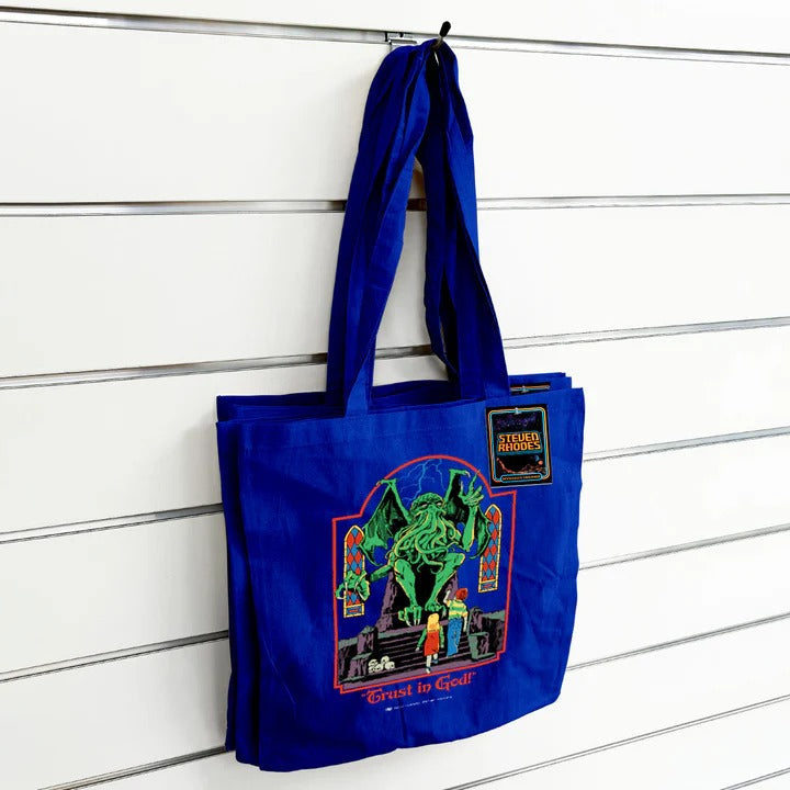 Steven Rhodes (Video Games Rot Your Brain) Bright Royal Tote Bag Bags