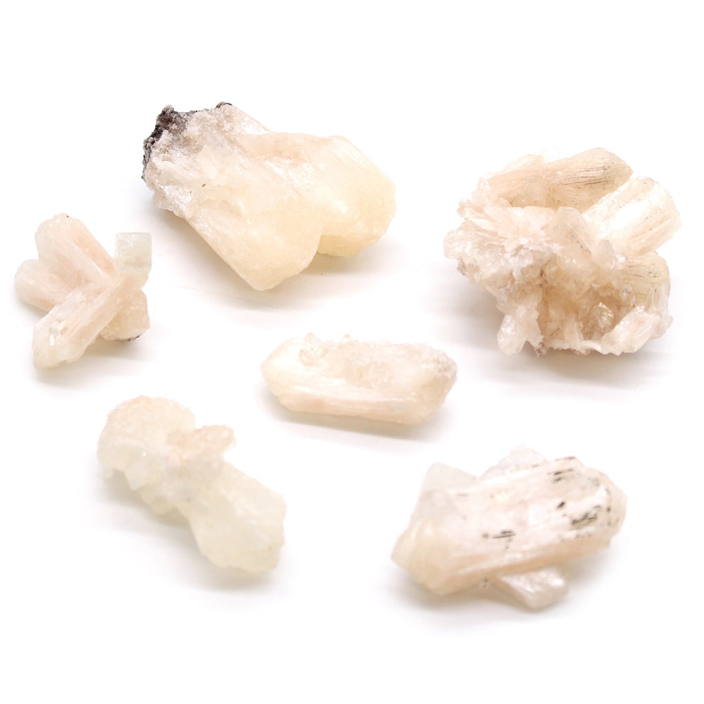 Stilbite Combination with Appophyllite 20-30mm From Witch, Please!