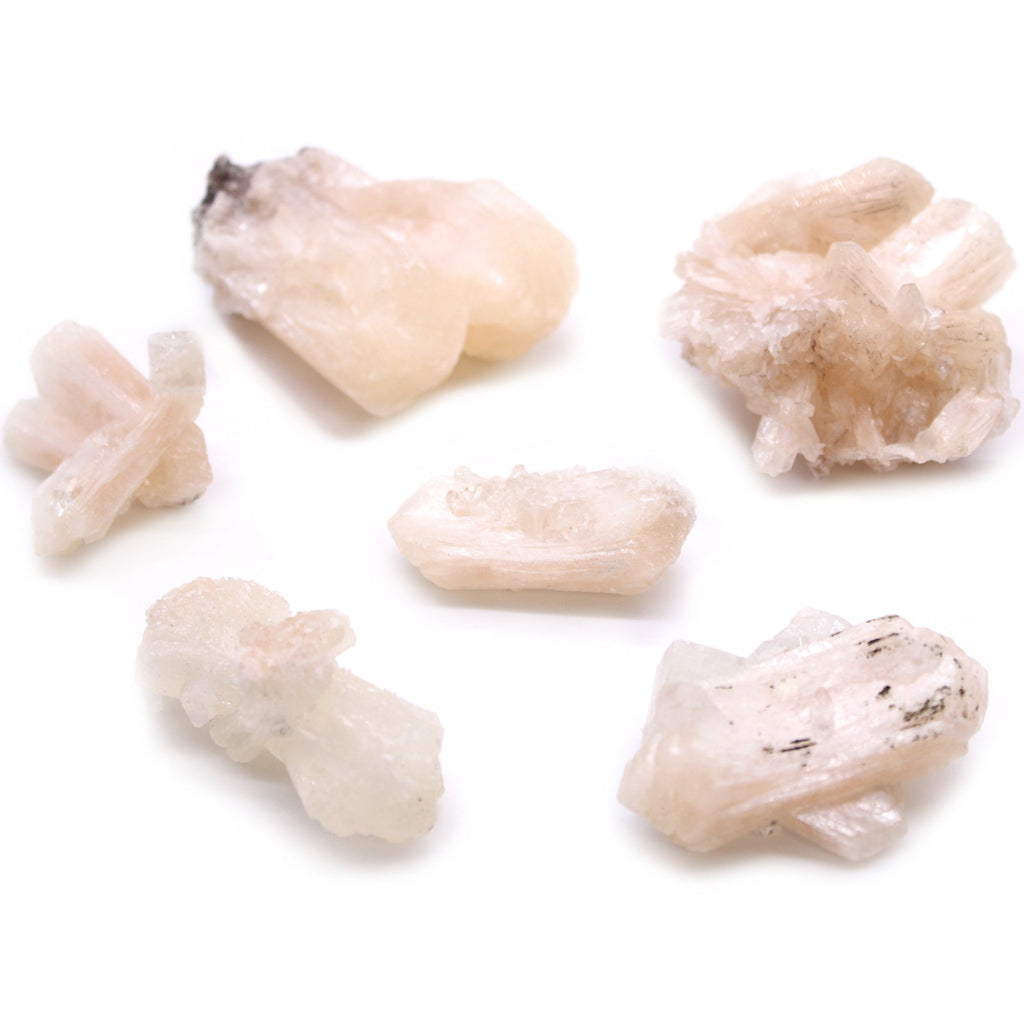 Stilbite Combination with Appophyllite 20-30mm From Witch, Please!