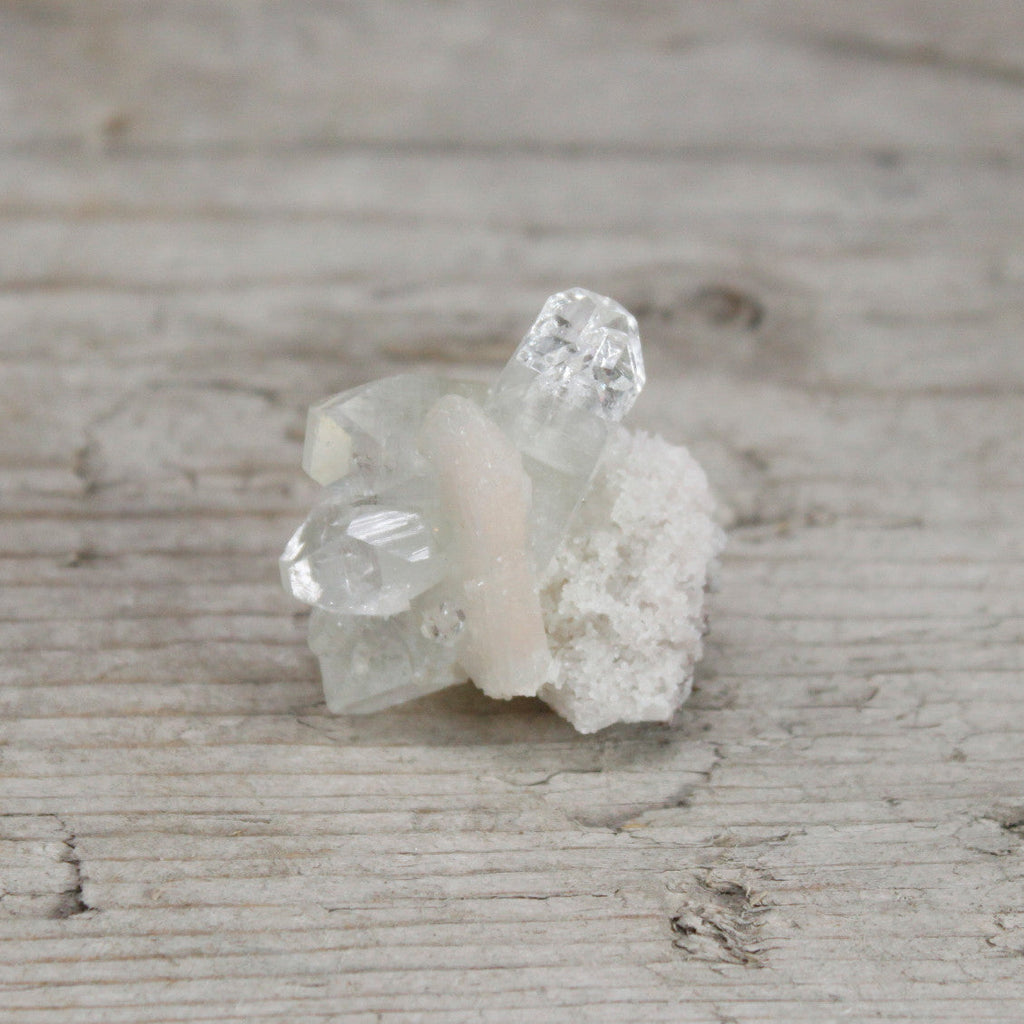 Stilbite Combination with Appophyllite 20-30mm From Witch, Please!