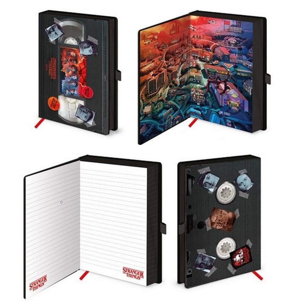 Stranger Things 4 (VHS) A5 Premium Notebook