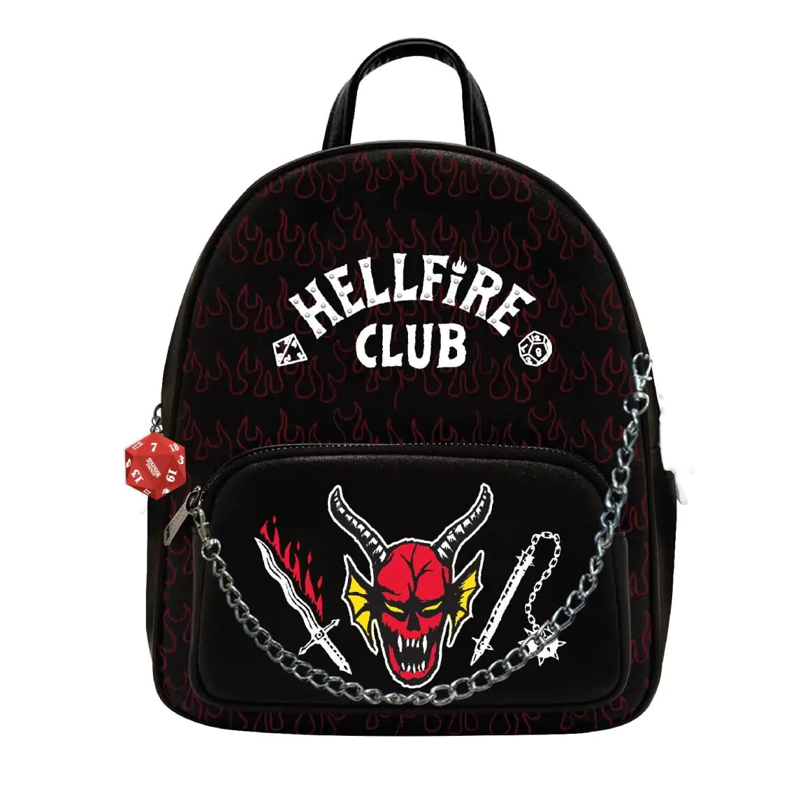 Stranger Things Hellfire Backpack Bags