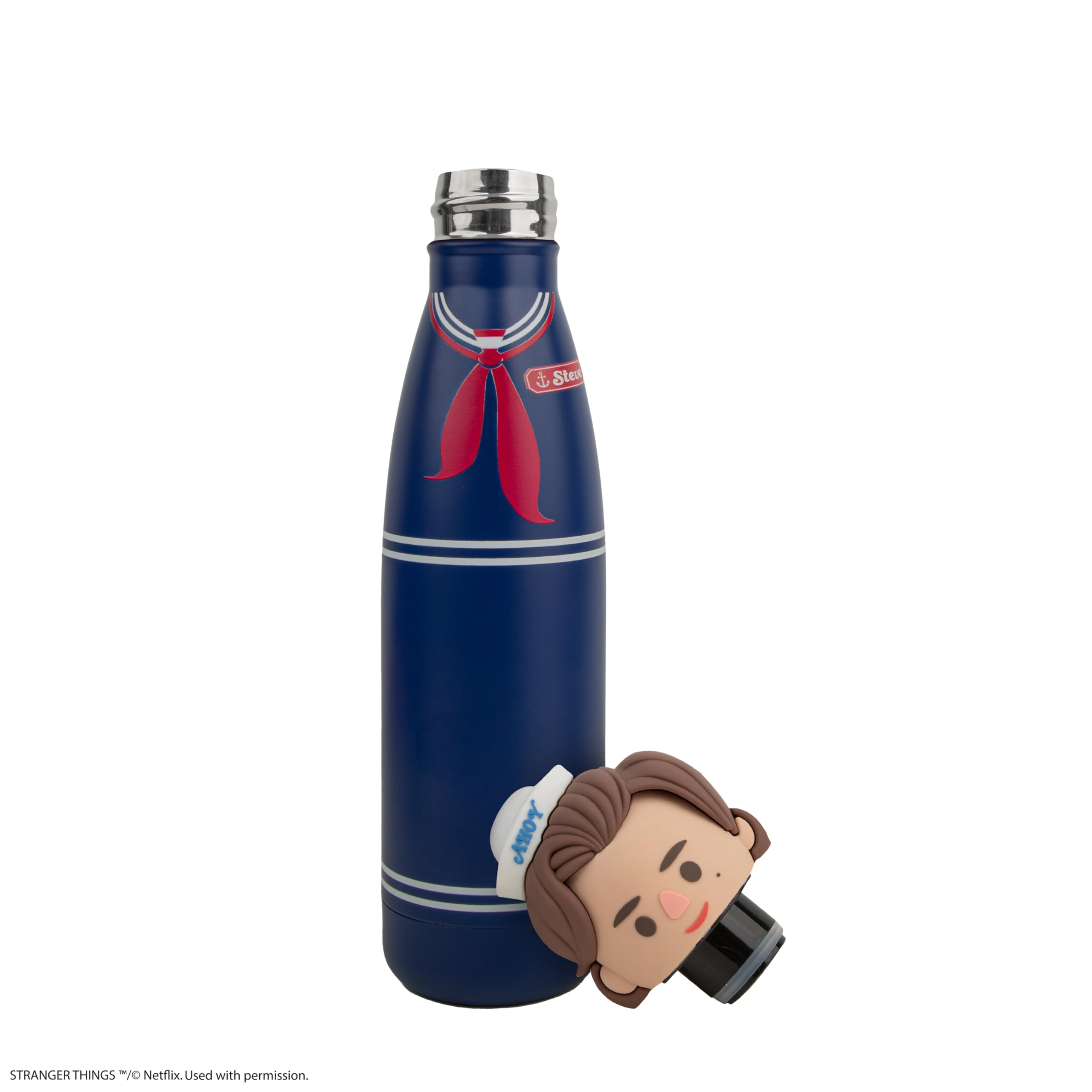 Stranger Things Scoops Ahoy Steve Water Bottle
