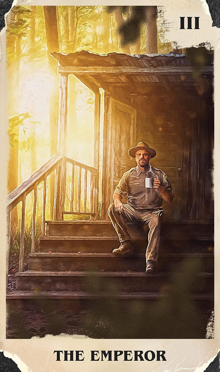 Stranger Things Tarot Deck and Guidebook Novelty book Cards