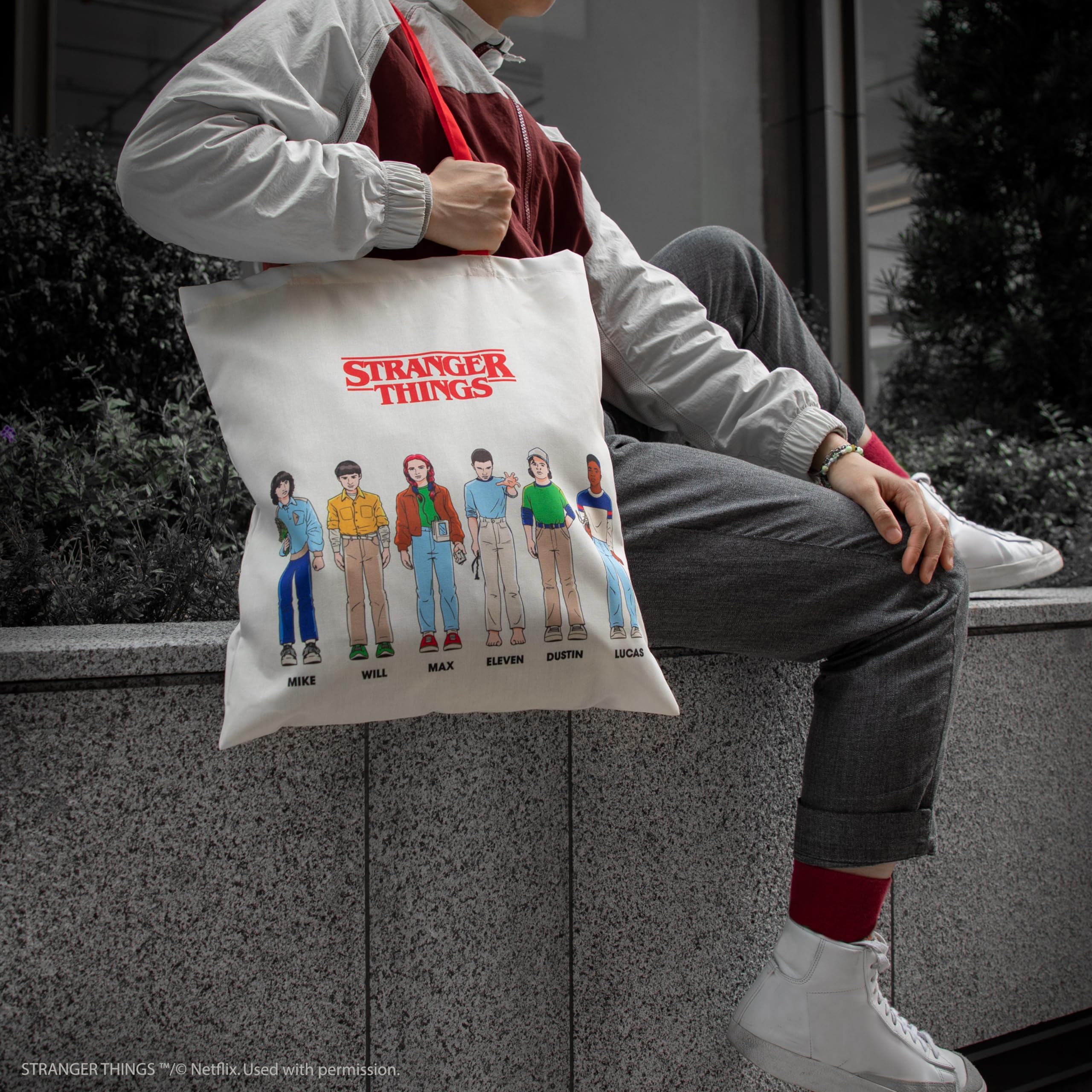 Stranger Things Tote Bag Friends dont lie