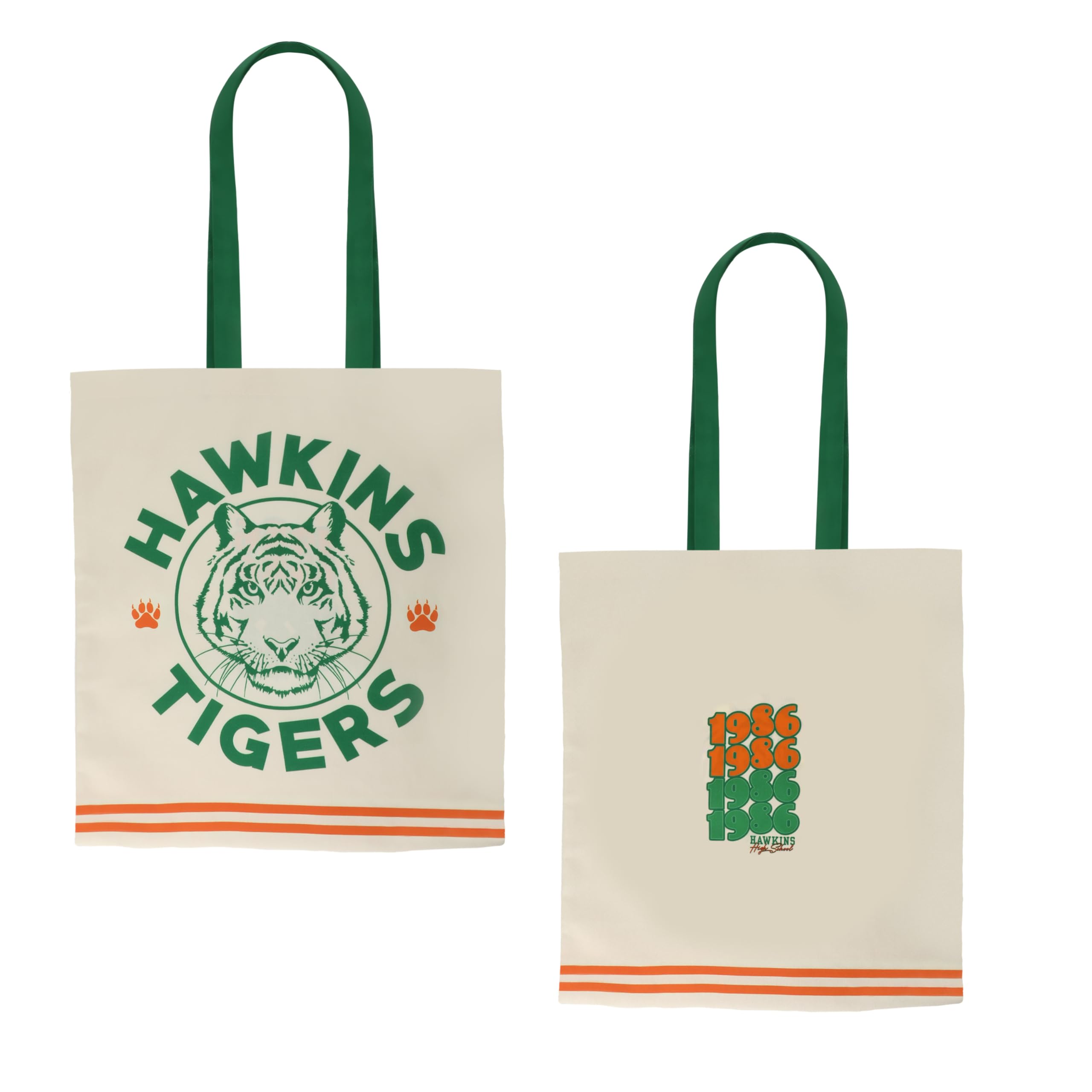 Stranger Things Tote Bag Hawkins Tigers