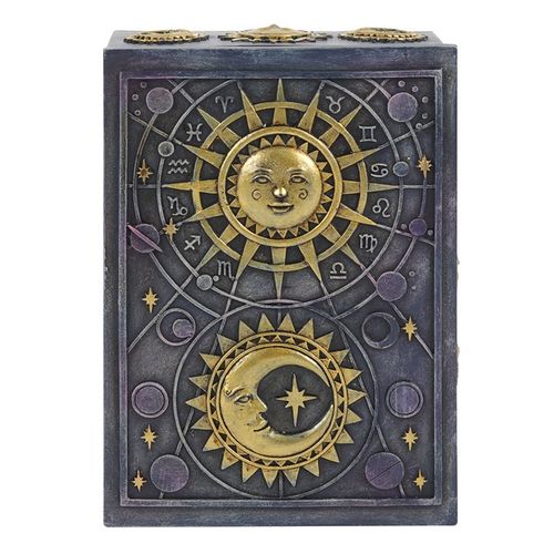 Sun and Moon Resin Storage Box From Witch, Please!