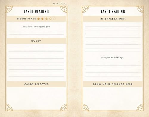 Supernatural Tarot Journal Hardback Calendars Diaries & Annuals