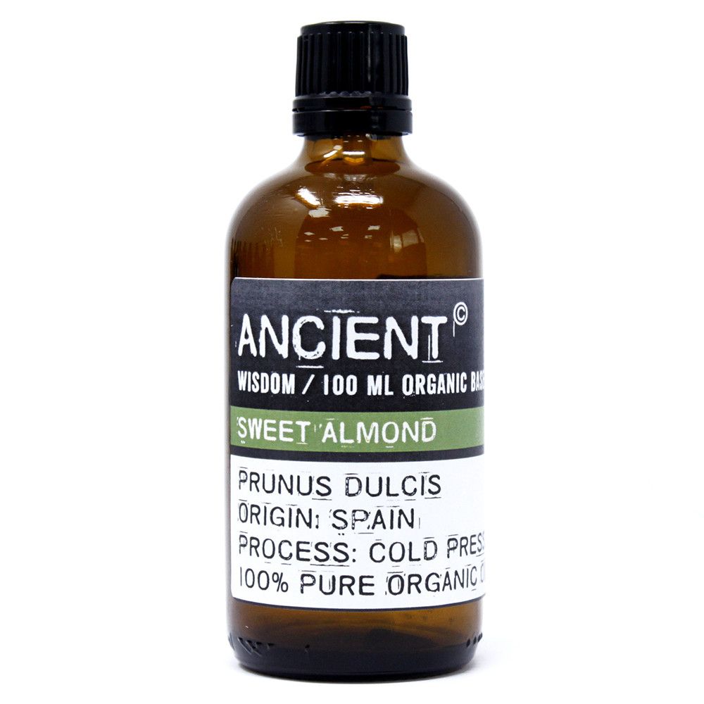 Sweet Almond Organic Base Oil - 100ml Oils