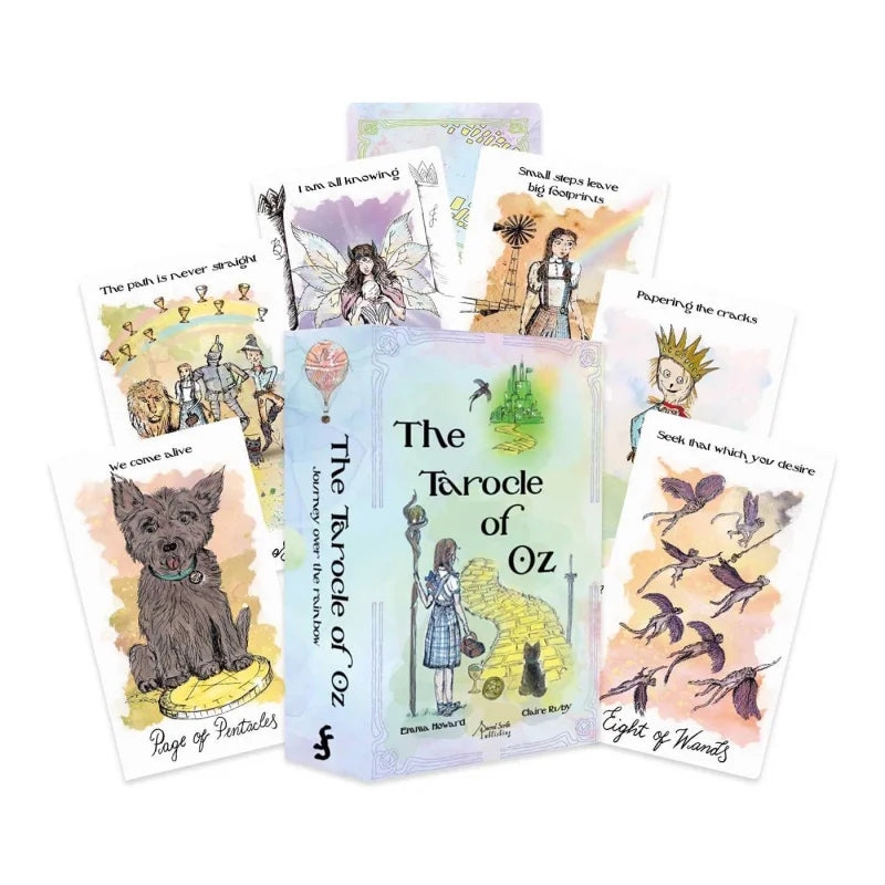 Tarocle™ of Oz : Journey Over the Rainbow (78 Full-Color Cards and 193-Page Full-Color Guidebook)